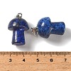 Dyed Natural Lapis Lazuli Pendants GG-CBAA0EE-05P-08-3