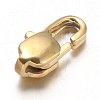 Ion Plating(IP) 304 Stainless Steel Lobster Claw Clasps STAS-F094-05B-G-1