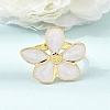 304 Stainless Steel Enamel Cuff Open Rings SA-CBA369F-04G-03-1