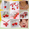 20Pcs Opaque Resin Pendants RESI-UN0001-06-6