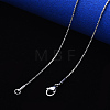 304 Stainless Steel Coreana Chain Necklace NJEW-S420-006D-P-4