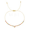 Bohemian Style Brass Charm Bracelets JG3497-7-1