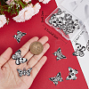 20Pcs 4 Style Halloween Alloy Enamel Pendants ENAM-SC0003-99-3