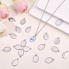 20Pcs 304 Stainless Steel Pendant Cabochon Settings STAS-BBC0010-66-4