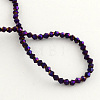 Electroplate Glass Bead Strands LS-EGLA-R094-4mm-05-2
