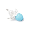 Angel and Heart Pendants PALLOY-JF03789-4