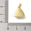 Rack Plating Brass with Synthetic Opal Pendants KK-S370-10G-01-3