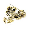 Dragon Brooch JEWB-K018-18AG-2