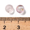 Frosted Transparent Acrylic Beads OACR-F013-12J-3