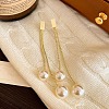 Alloy Stud Earrings AL-CBA34F2-01B-1