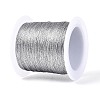 100M 3-Ply Round PET Metallic Thread MCOR-T003-01B-2
