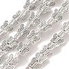 Tibetan Style Butterfly Alloy Bead Strands TIBEB-O007-07-RS-4