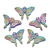 Rainbow Color Alloy Pendants PALLOY-N156-157-NR-1