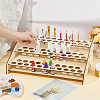 Detachable Wooden Paint Display Shelf AJEW-WH0518-74-3
