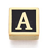 304 Stainless Steel Black Enamel Square Spacer Bars STAS-T073-58A-G-1
