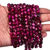 Natural Tiger Eye Beads Strands G-I217-B-01G-3