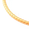 Braided Waxed Polyester Cord Bracelet Making Accessories AJEW-JB01077-3