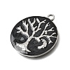 304 Stainless Steel Pendants STAS-N108-111P-3