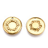 304 Stainless Steel Pendant Cabochon Settings X-STAS-T060-47G-1