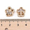 Rack Plating Brass Micro Pave Cubic Zirconia Beads KK-F879-12G-3