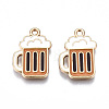 Eco-Friendly Alloy Enamel Pendants ENAM-Q437-048-NR-1