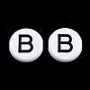 Opaque Acrylic European Beads AC-CBA3BDD-01B-1