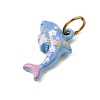 Printed 304 Stainless Steel Charms SA-CBA59B8-04C-G-2