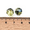 Electroplate Transparent Round Glass Beads GL-CBA6A73-HR01-3