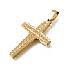 Easter 304 Stainless Steel Pendants STAS-G400-04G-05-2