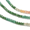 Gradient Color Cubic Zirconia Bead Strands ZIRC-F144-02C-5