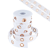   10 Yards Cotton Ribbons with Brass Eyelet Rings OCOR-PH0002-18B-1
