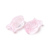 Transparent Spray Painted Glass Beads X1-GLAA-I050-10J-2