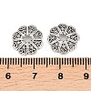 Tibetan Style Alloy Bead Caps PALLOY-A024-04AS-1-3