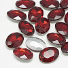 Pointed Back Glass Rhinestone Cabochons RGLA-T080-8x10mm-07-1