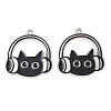 Alloy Enamel Pendants ENAM-L056-02P-01-1