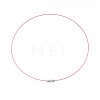 Stainless Steel Wire Necklace Cord DIY Jewelry Making X-TWIR-R003-03-3
