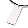 Pride Style 201 Stainless Steel Pendant Necklaces NJEW-F288-02P-3