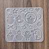Kitten Earrings Pendants DIY Silicone Mold X1-DIY-Q033-08A-3
