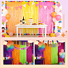 3Pcs 3 Colors Plastic Foil Fringe Curtains DIY-ME0003-73A-5