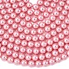 Eco-Friendly Dyed  Glass Pearl Round Beads Strands HY-A002-8mm-RB109-5