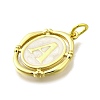 Brass Pendants KK-C088-01G-01-2