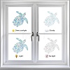 Waterproof PVC Colored Laser Stained Window Film Static Stickers DIY-WH0314-111-4