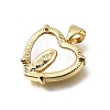 Virgin Mary Theme Brass & Natural Shell Pendants SH-CBA7C77-01A-G01-2
