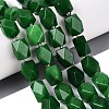 Dyed Natural Malaysia Jade Beads Strands G-Q608-11K-1