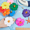 9Pcs 9 Colors Flower EVA Alligator Hair Accessories PHAR-PH0001-25-3