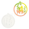 Christmas Silicone Pendant Molds SIL-U003-02A-1