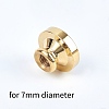 Wax Seal Brass Stamp Head AJEW-WH0209-562-3