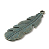 Tibetan Style Alloy Pendants PALLOY-YW0001-35-2