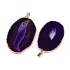 Natural Agate Big Pendants KK-F868-29-M-3