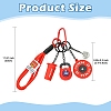 8Pcs 8 Styles Alloy Pendant Decorations HJEW-YW00556-03-3